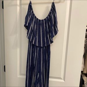 Off the shoulder jumpsuit